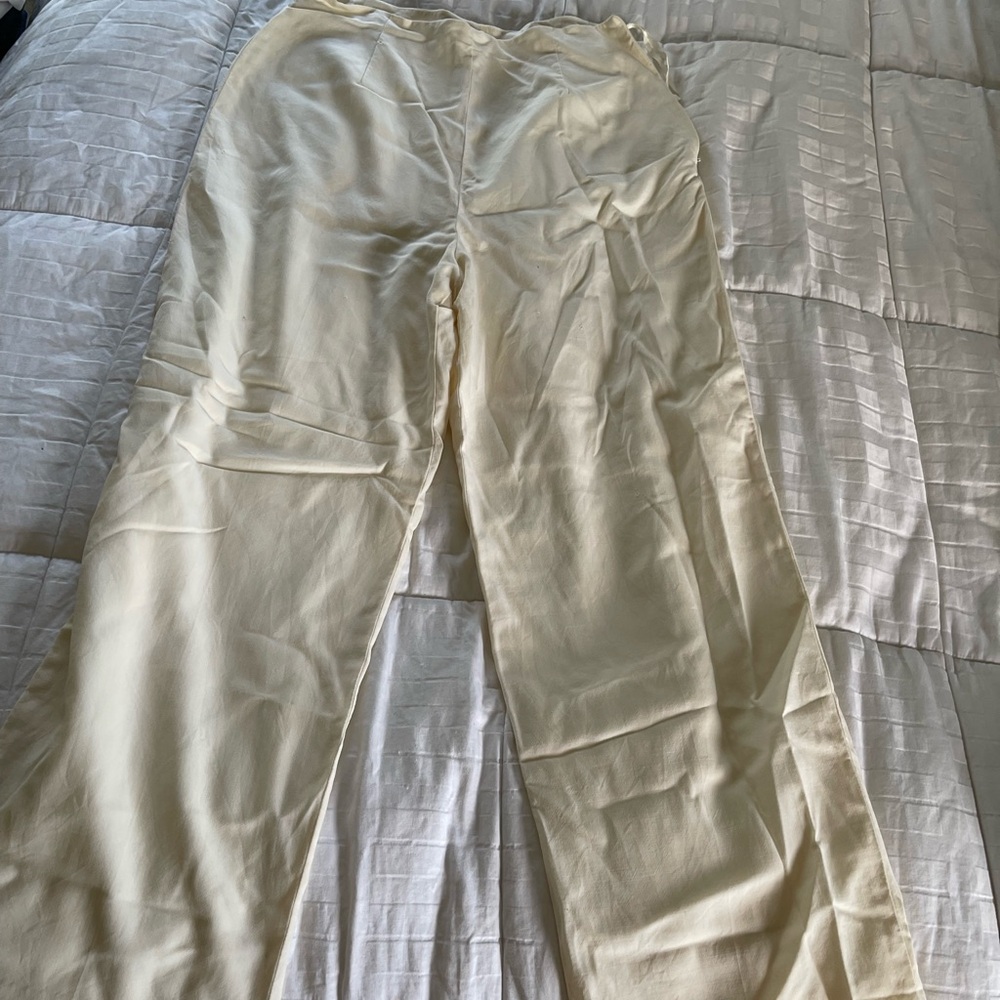 Rena Rowan Men's Light Cream Chinos